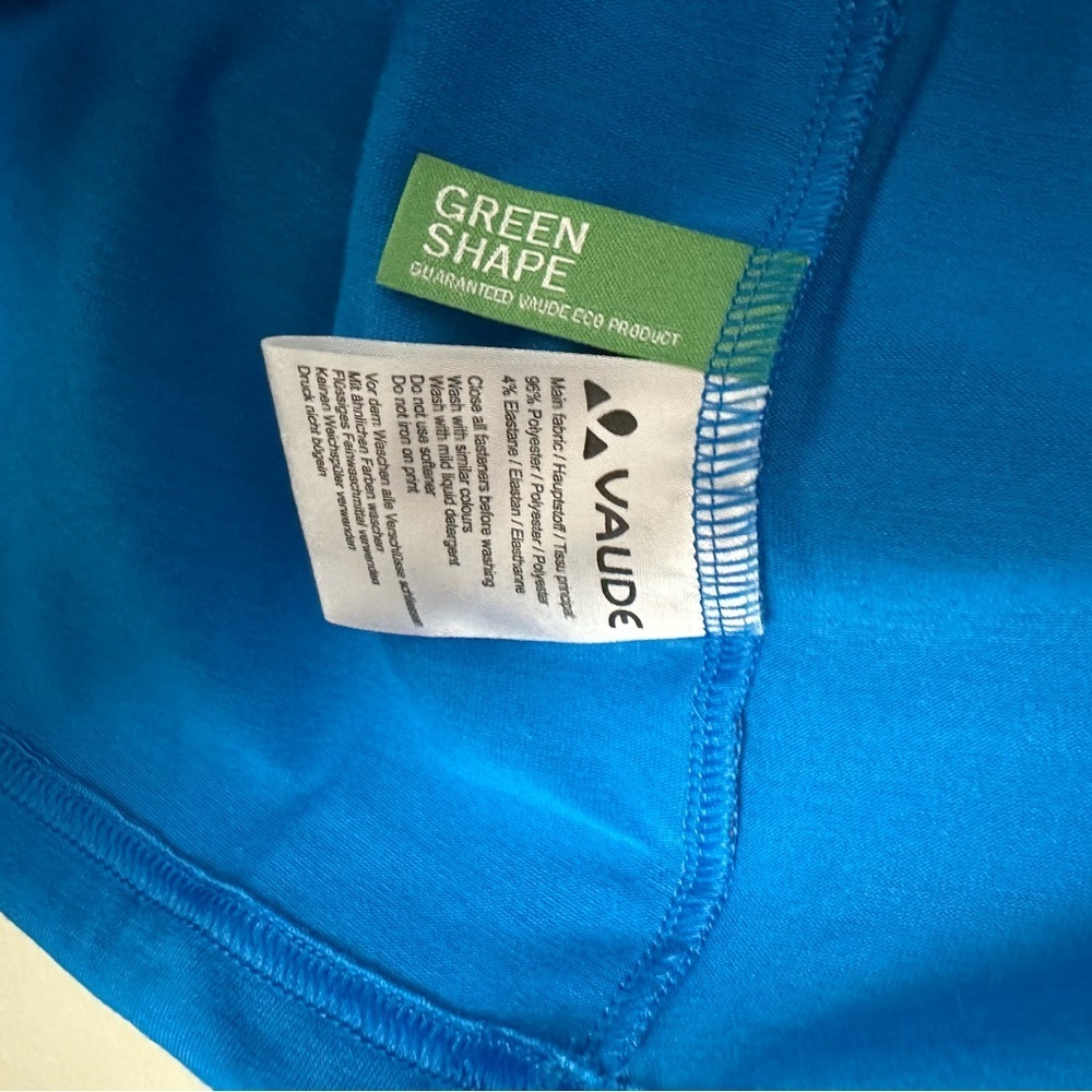 NWT Vaude Me Sentiero jersey Hydro blue - Picture 8 of 8
